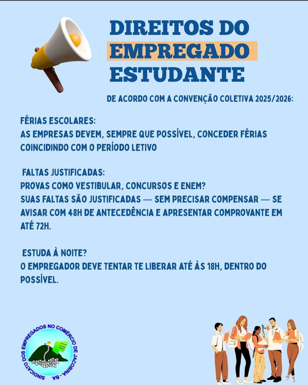Direitos do Empregado Estudante